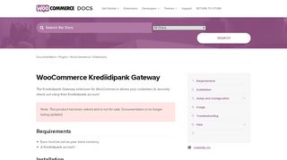 
                            8. WooCommerce Krediidipank Gateway - WooCommerce Docs