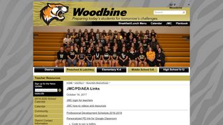 
                            7. Woodbine Community School District - JMC/PD/AEA Links