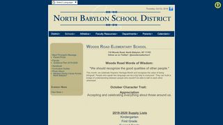 
                            7. Woods Road Elementary - North Babylon School District Schools