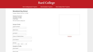 
                            6. Woodstock Day School - Admission - Bard College