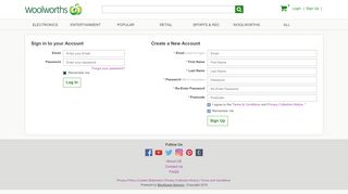 
                            1. Woolworths: Login