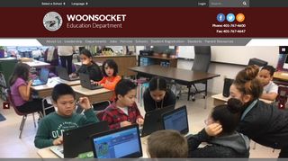 
                            2. Woonsocket Education Department: Home