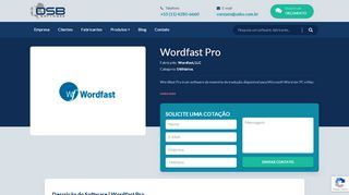 
                            5. Wordfast Pro | OSB Software - Parceiro Oficial no Brasil