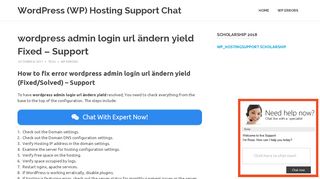 
                            5. wordpress admin login url ändern yield Fixed - …