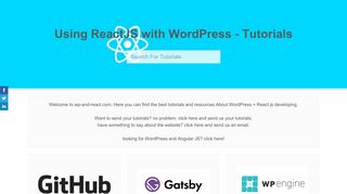 
                            3. WordPress and React - Using ReactJS with WordPress ...