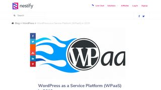 
                            3. WordPress as a Service Platform (WPaaS) | WPaaS Platform Services ...