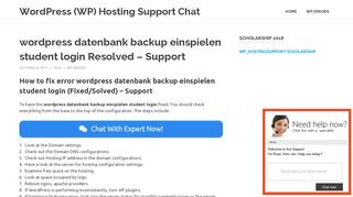 
                            2. wordpress datenbank backup einspielen student login ...