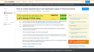 
                            5. wordpress - How to create separate log-in and …