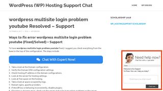 
                            5. wordpress multisite login problem youtube Resolved ...