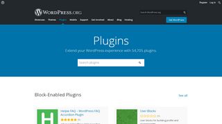 
                            9. WordPress Plugins | WordPress.org