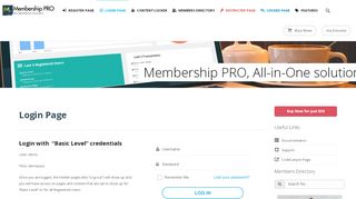 
                            10. WordPress Popup Plugin Membership - Login Page - Membership Pro ...