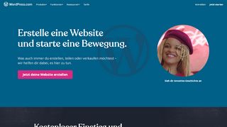 
                            8. WordPress.com: Erstelle kostenlos eine Website …