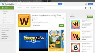 
                            6. Words With Friends – Play Free - Apps on Google Play