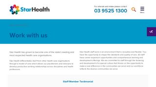 
                            7. Work with us - Star Health