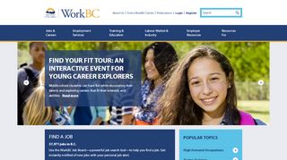 
                            1. WorkBC - Jobs, education and career information