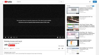 
                            5. Workday Access and Log In - YouTube