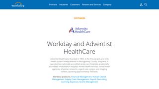 
                            4. Workday and Adventist HealthCare | Read Customer Success Stories