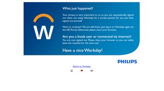 
                            7. Workday - Philips - Nederland