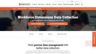 
                            6. Workforce Dimensions Data Collection; Time Tracking ... - Kronos