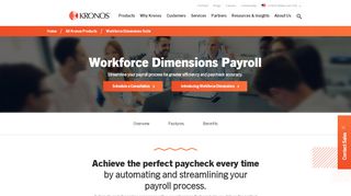 
                            4. Workforce Dimensions Payroll; Paycheck Accuracy; Payroll ... - Kronos