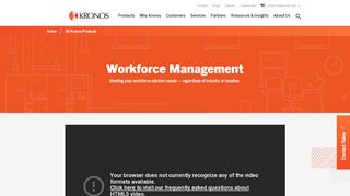 
                            1. Workforce Management Software; Workforce ... - Kronos