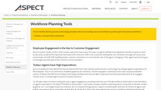 
                            1. Workforce Planning Tools | Aspect