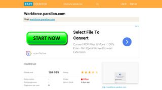 
                            9. Workforce.parallon.com: Healthtrust - Easy Counter