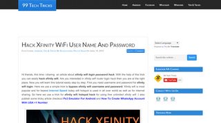 
                            11. [Working 100%] Xfinity WiFi Username and Password Hack ...