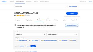 
                            6. Working as a Steward at ARSENAL FOOTBALL CLUB: Employee ...