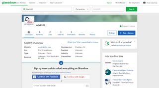 
                            4. Working at Abel HR | Glassdoor