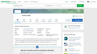 
                            6. Working at Acima Credit | Glassdoor