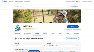 
                            2. Working at ACRT, Inc.: Employee Reviews about Pay & Benefits ...