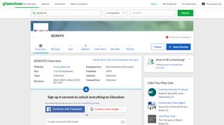 
                            4. Working at ADASYS | Glassdoor