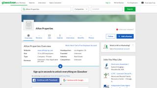 
                            6. Working at Afton Properties | Glassdoor