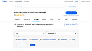 
                            8. Working at American Republic Insurance Services: Employee ... - Indeed