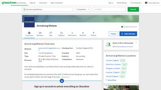 
                            2. Working at Armstrong Watson | Glassdoor