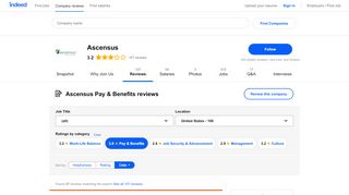 
                            7. Working at Ascensus: Employee Reviews about Pay & Benefits ...