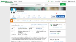 
                            8. Working at Astoria Bank | Glassdoor.ie