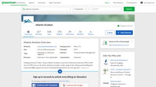 
                            7. Working at Atlantic Aviation | Glassdoor