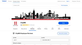 
                            9. Working at CityMD: 197 Reviews | Indeed.com