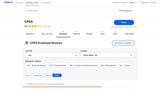 
                            6. Working at CPES: 89 Reviews | Indeed.com