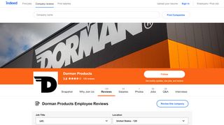 
                            9. Working at Dorman Products: 123 Reviews | Indeed.com