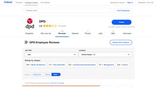 
                            8. Working at DPD: Employee Reviews | Indeed.com