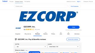 
                            5. Working at EZCORP, Inc.: 171 Reviews about Pay & Benefits ...