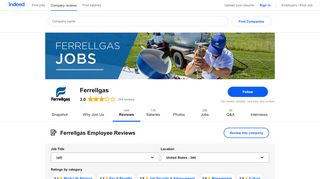 
                            7. Working at Ferrellgas: 338 Reviews | Indeed.com