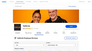 
                            6. Working at Halfords: 947 Reviews | Indeed.co.uk