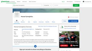 
                            8. Working at Human Synergistics | Glassdoor