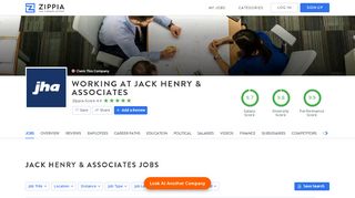 
                            8. Working At Jack Henry & Associates - Zippia