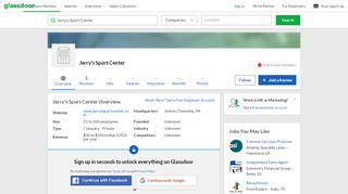 
                            9. Working at Jerry's Sport Center | Glassdoor