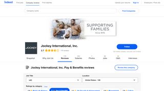 
                            3. Working at Jockey International, Inc.: Employee Reviews about Pay ...